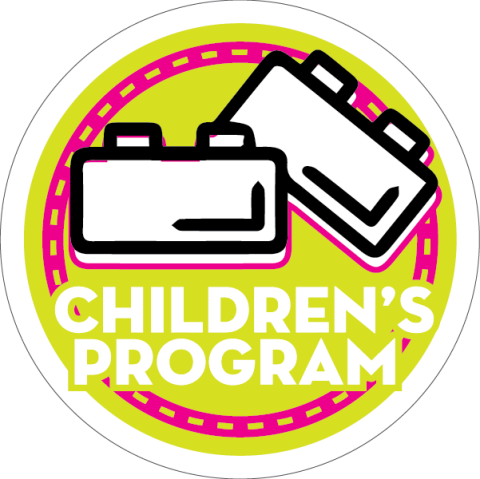 image of blocks and the words children's program