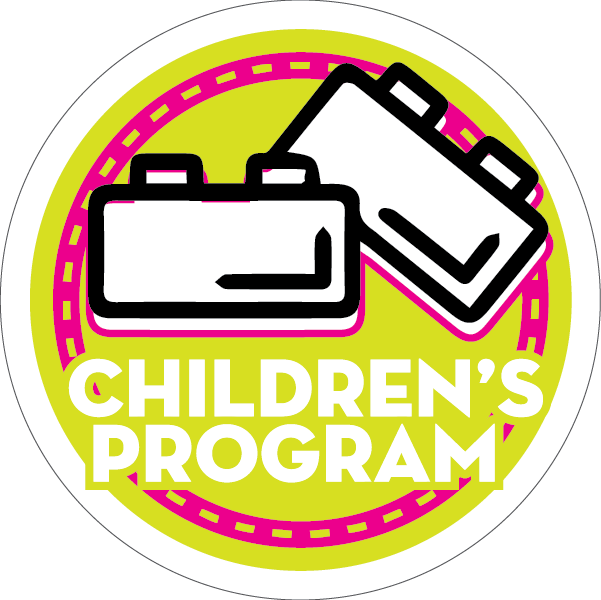 image of blocks and the words children's program